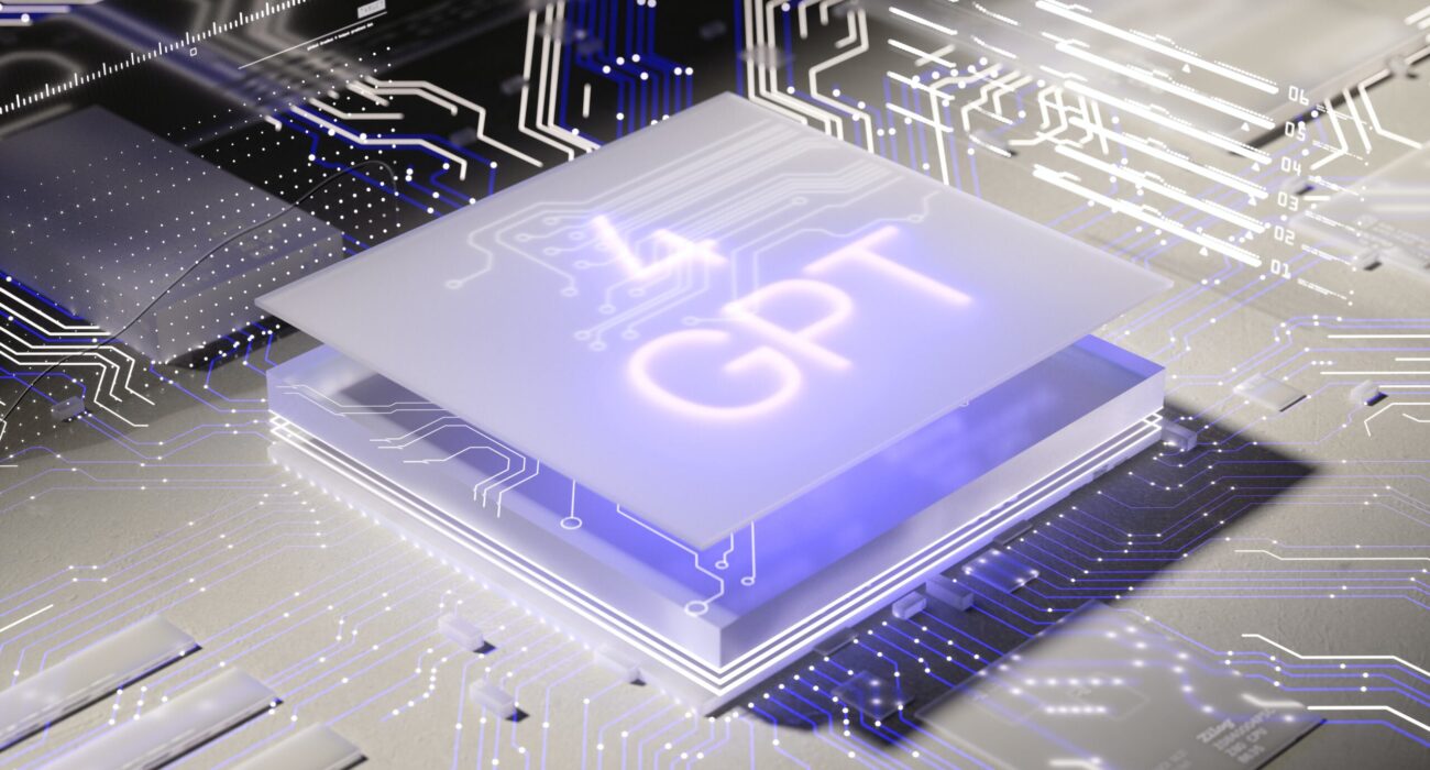 a computer chip with the word gpt printed on it